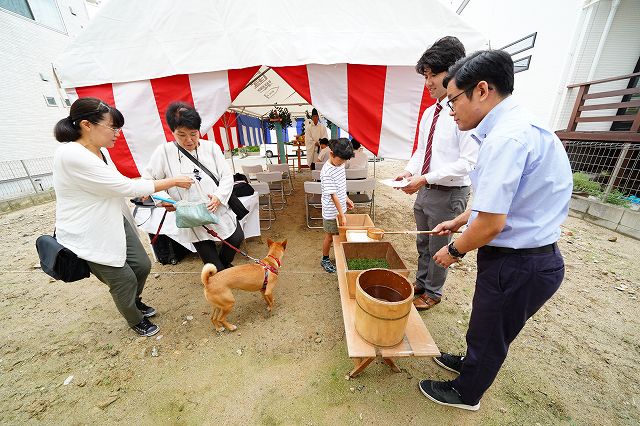 福岡県筑紫野市06　注文住宅建築現場リポート①　～地鎮祭～