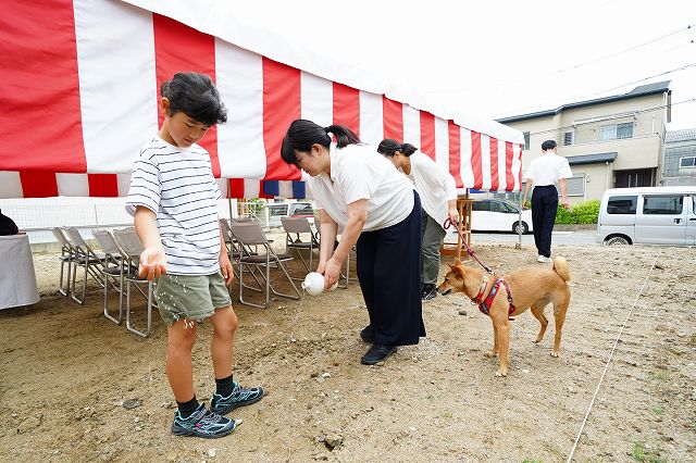 福岡県筑紫野市06　注文住宅建築現場リポート①　～地鎮祭～