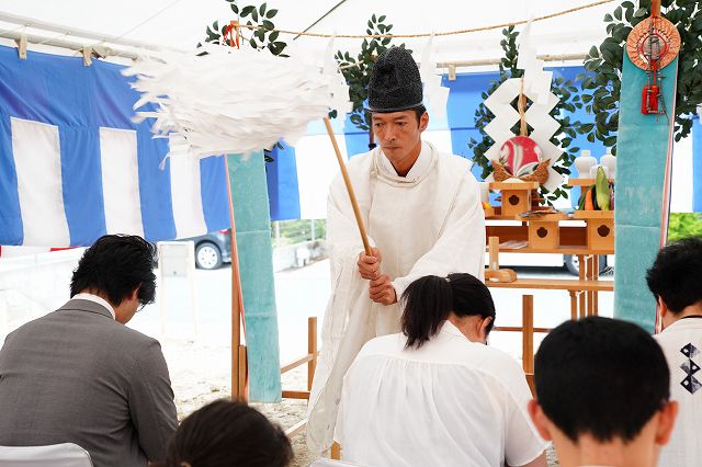 福岡県筑紫野市06　注文住宅建築現場リポート①　～地鎮祭～