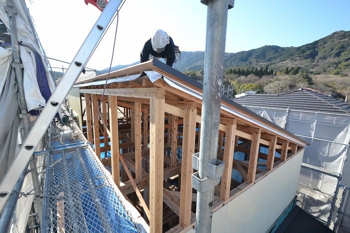 福岡市城南区南片江02　注文住宅建築現場リポート⑦