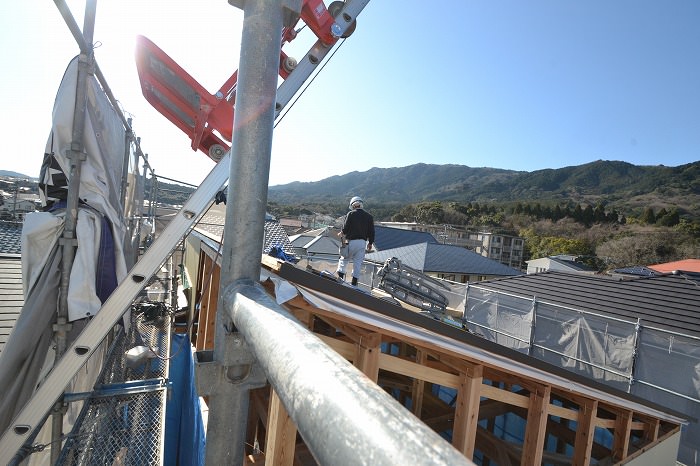 福岡市城南区南片江02　注文住宅建築現場リポート⑦