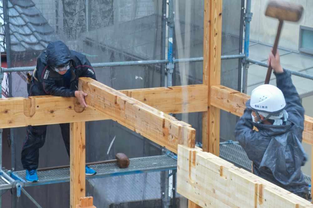 「福岡市西区04」注文住宅現場リポート②【上棟式】