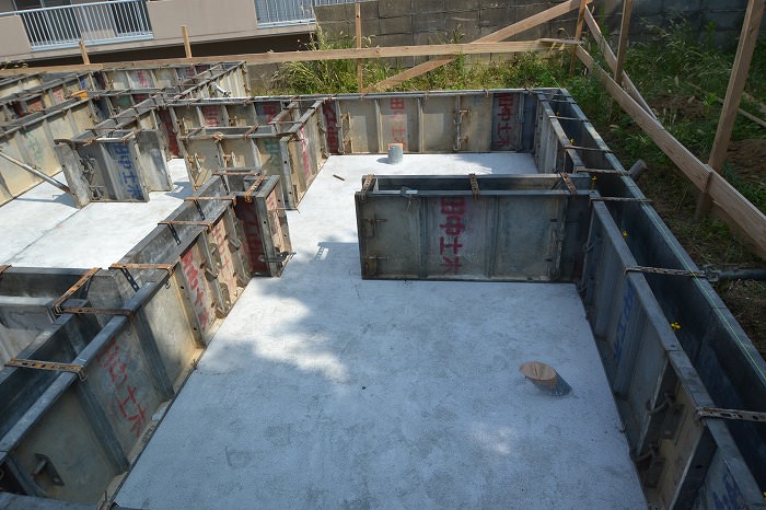 「糸島市01」注文住宅現場リポート②【基礎工事】【立ち上がりコン】