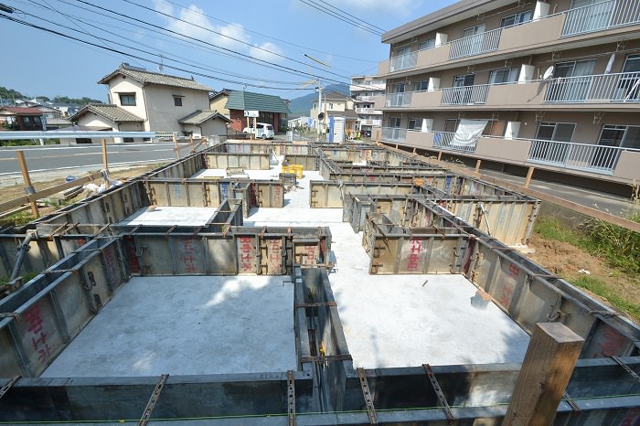 「糸島市01」注文住宅現場リポート②【基礎工事】【立ち上がりコン】