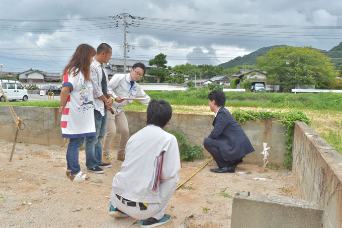 福岡県福津市宮司01　注文住宅建築現場リポート①　～地鎮祭～