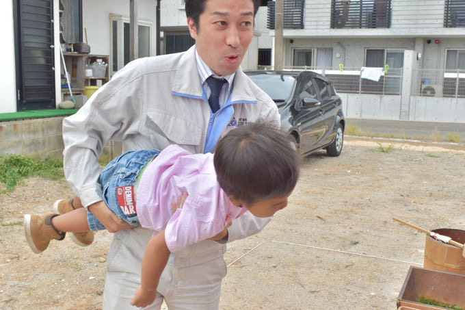 福岡県福津市宮司01　注文住宅建築現場リポート①　～地鎮祭～