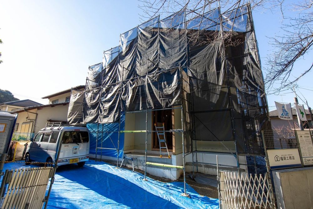 「福岡市早良区07」注文住宅現場リポート⑦【木工事】【外断熱材】