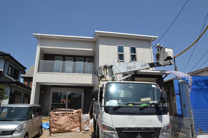 福岡市南区柳瀬01　注文住宅建築現場リポート⑲