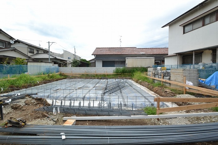 「福岡市南区五十川02」注文住宅現場リポート④【基礎工事】【配筋】