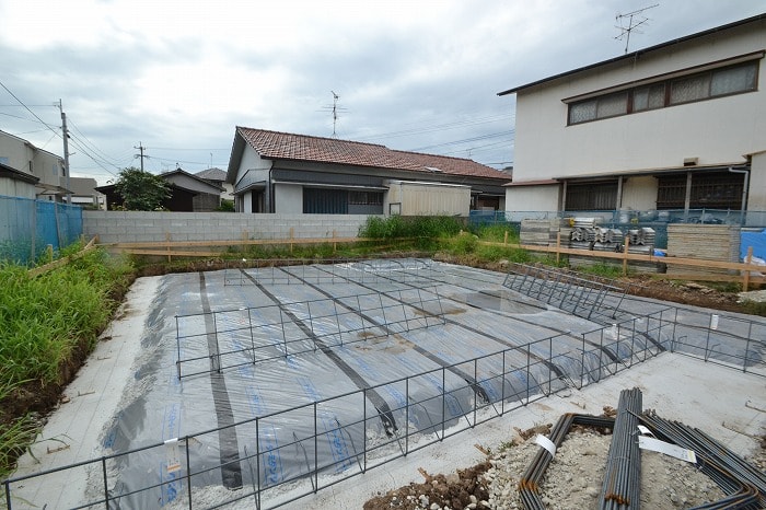 「福岡市南区五十川02」注文住宅現場リポート④【基礎工事】【配筋】