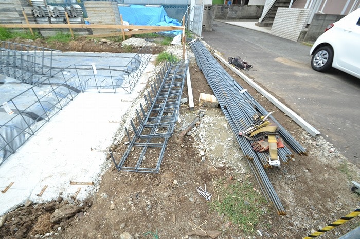 「福岡市南区五十川02」注文住宅現場リポート④【基礎工事】【配筋】