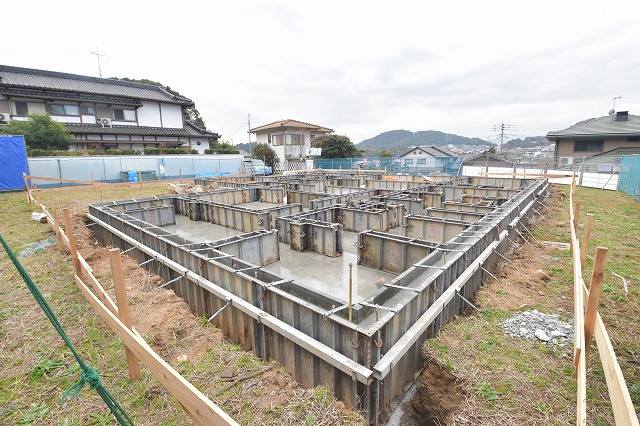 「筑紫野市04」注文住宅現場リポート③【基礎工事】【立ち上がりコン】