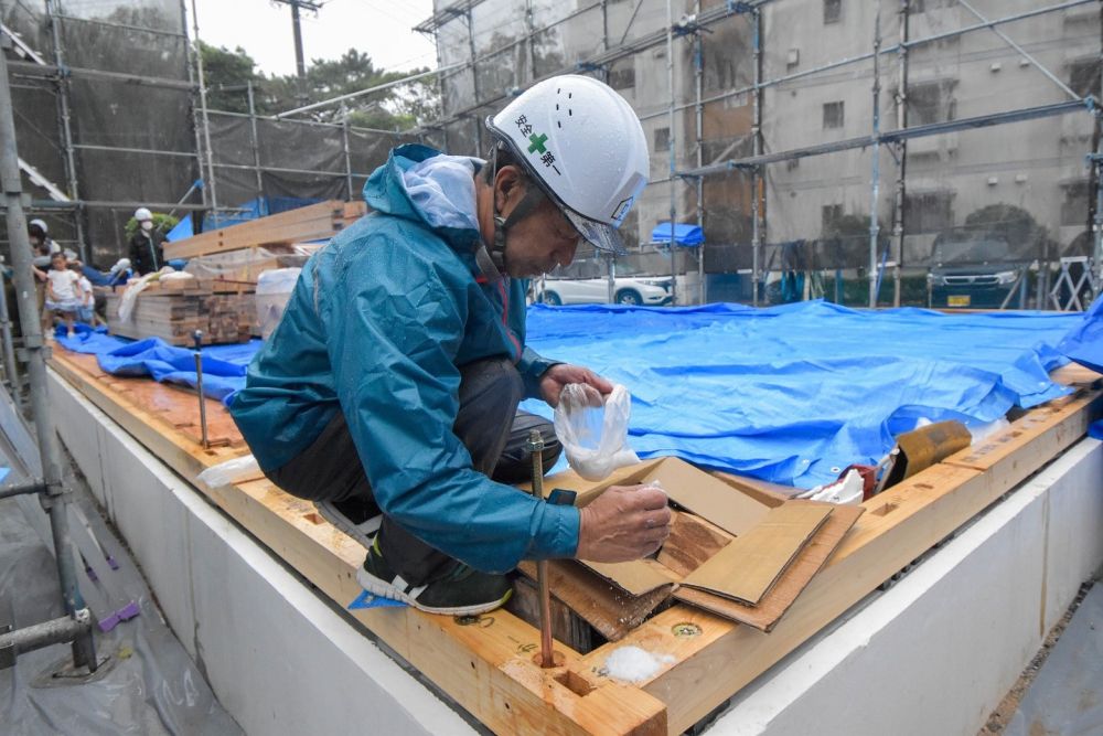 福岡市南区19　注文住宅建築現場リポート⑤　～上棟式～