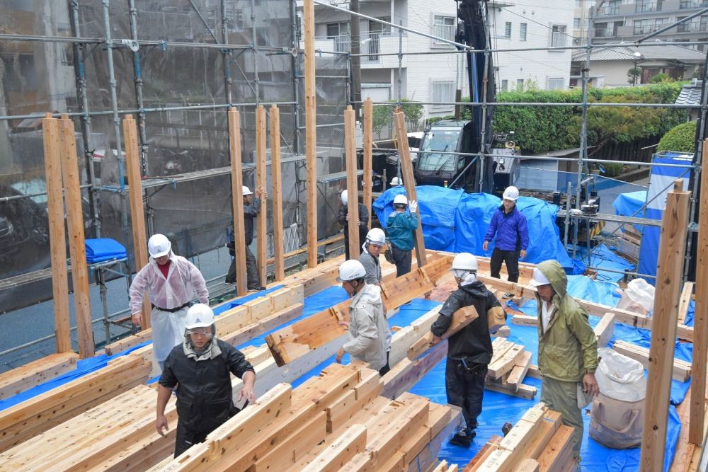 「福岡市南区19」注文住宅現場リポート⑤【上棟式】