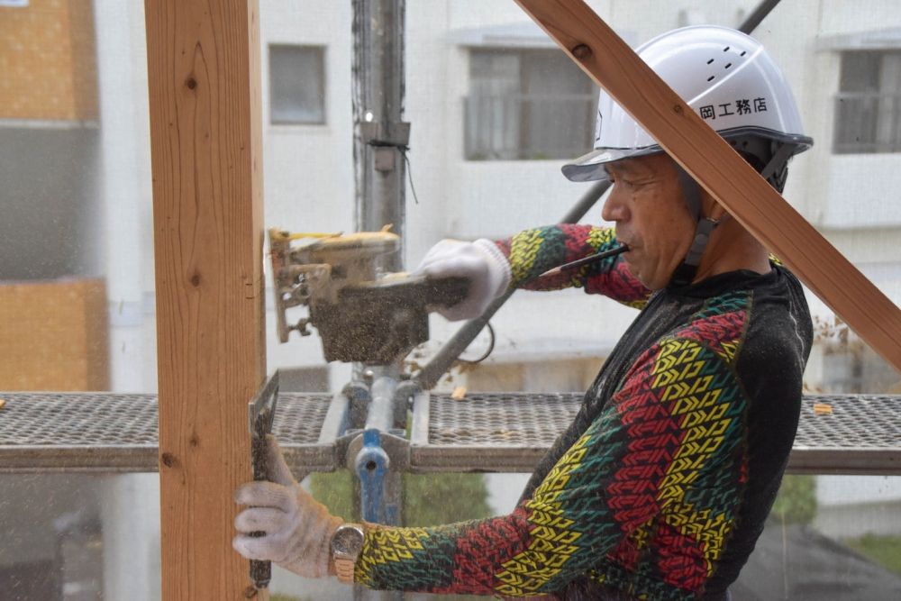 「福岡市南区19」注文住宅現場リポート⑤【上棟式】