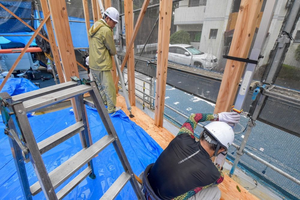 福岡市南区19　注文住宅建築現場リポート⑤　～上棟式～