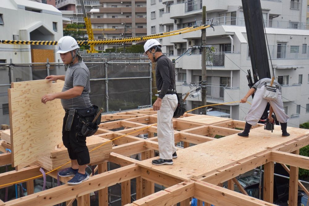 福岡市南区19　注文住宅建築現場リポート⑤　～上棟式～