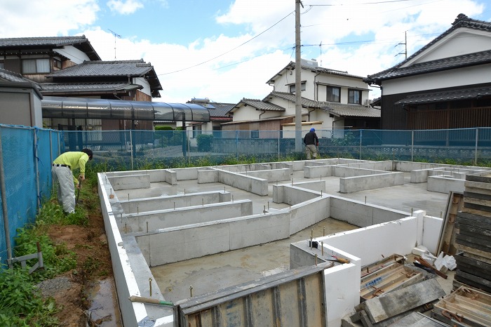 「那珂川市03」注文住宅現場リポート③【基礎工事】【立ち上がりコン】