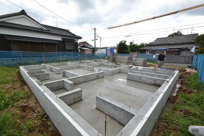 「那珂川市03」注文住宅現場リポート③【基礎工事】【立ち上がりコン】
