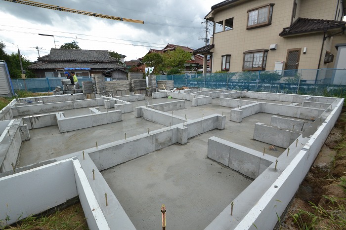 「那珂川市03」注文住宅現場リポート③【基礎工事】【立ち上がりコン】