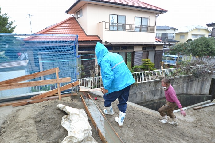 福岡市城南区南片江02　注文住宅建築現場リポート③