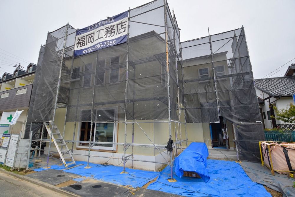 「太宰府市08」注文住宅現場リポート④【木工事】【外断熱材】