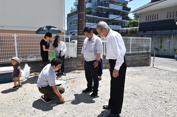 福岡市南区11　注文住宅建築現場リポート①　～地鎮祭～