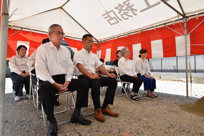 福岡市南区11　注文住宅建築現場リポート①　～地鎮祭～