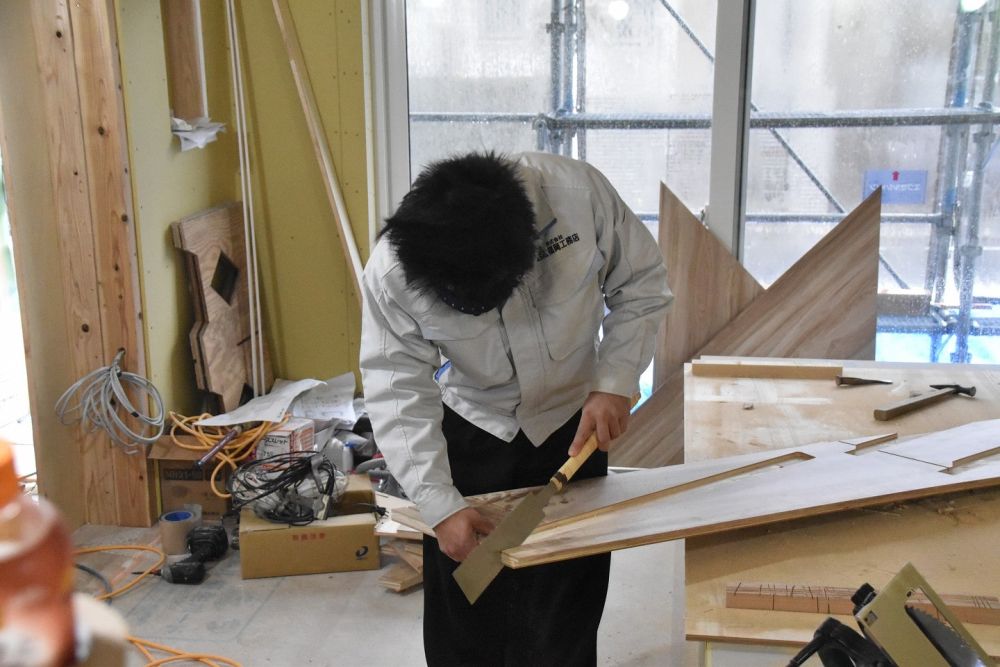 「太宰府市大佐野01」注文住宅現場リポート⑩【木工事】【床材】