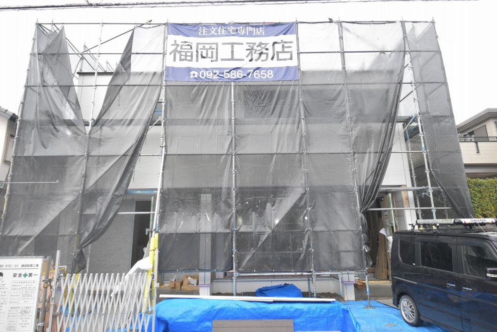 「太宰府市大佐野01」注文住宅現場リポート⑩【木工事】【床材】