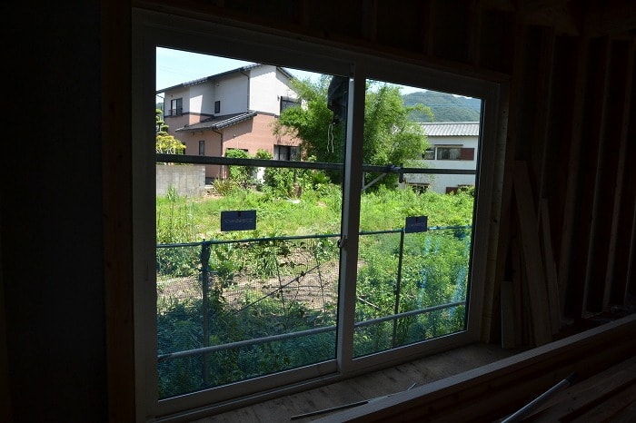 「福岡市早良区梅林02」注文住宅現場リポート⑥【木工事】【サッシ】