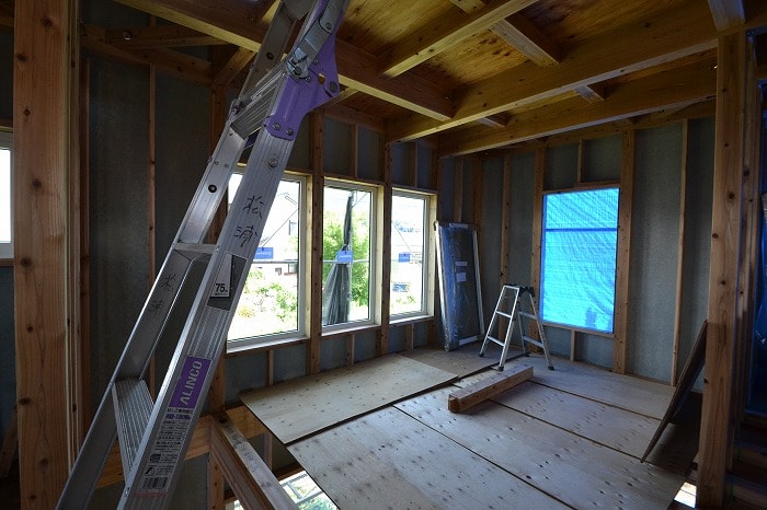 「福岡市早良区梅林02」注文住宅現場リポート⑥【木工事】【サッシ】