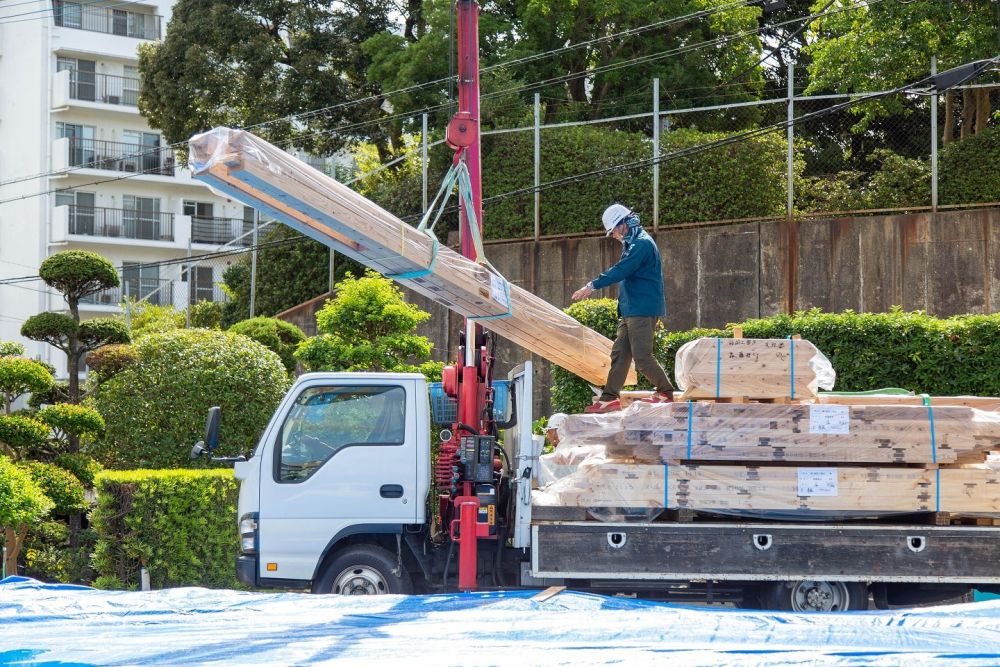 「福岡市南区19」注文住宅現場リポート④【木工事】【土台敷き】