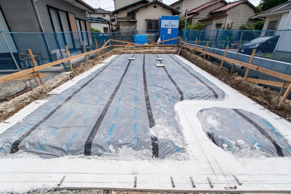 「福岡市南区22」注文住宅現場リポート②【基礎工事】【捨てコン】
