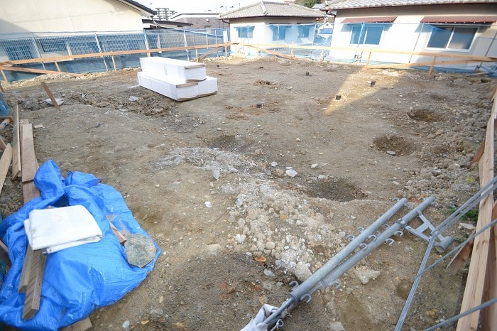 「福岡市南区13」注文住宅現場リポート①【基礎工事】【遣り方】
