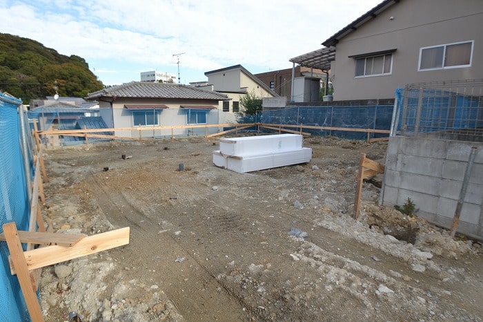 「福岡市南区13」注文住宅現場リポート①【基礎工事】【遣り方】