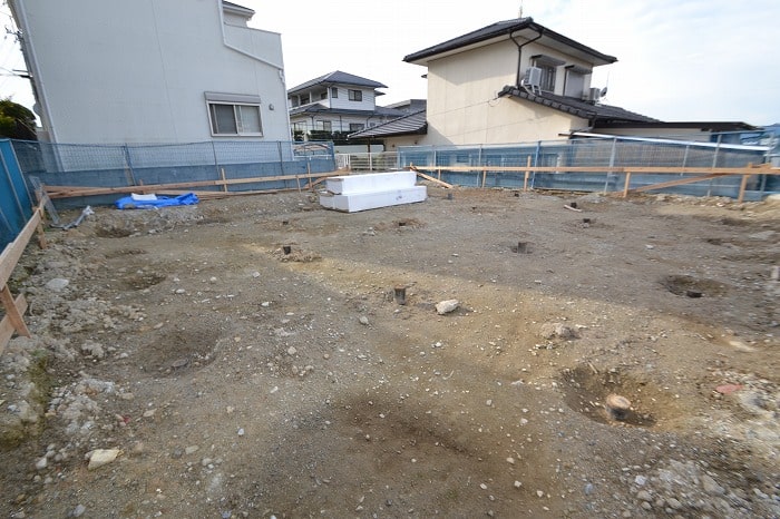 「福岡市南区13」注文住宅現場リポート①【基礎工事】【遣り方】