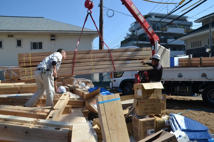 「福岡市南区11」注文住宅現場リポート⑤【木工事】【土台敷き】