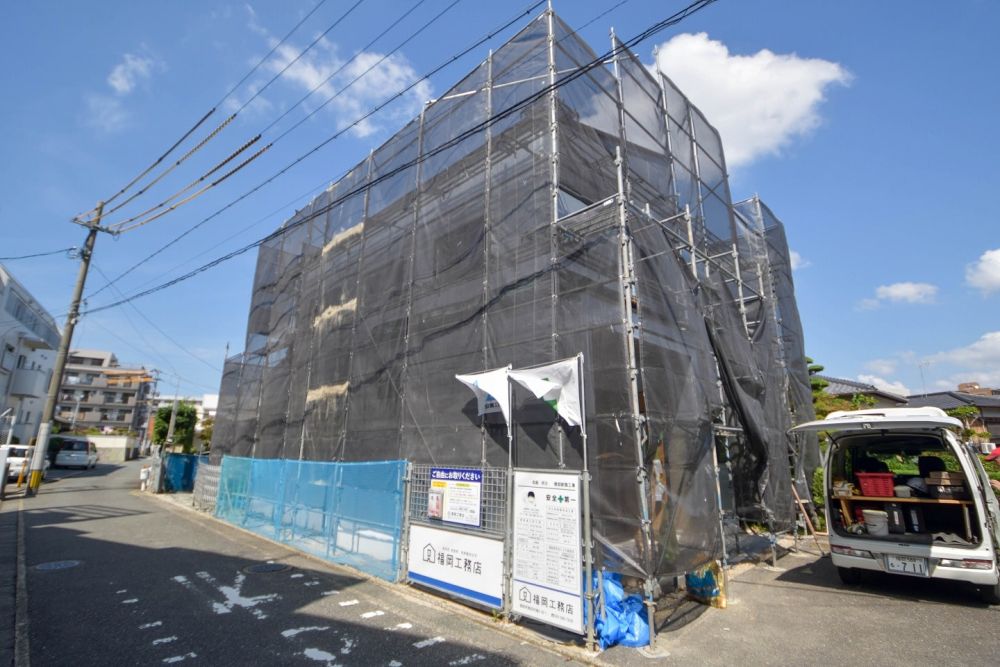 福岡市南区19　注文住宅建築現場リポート⑥