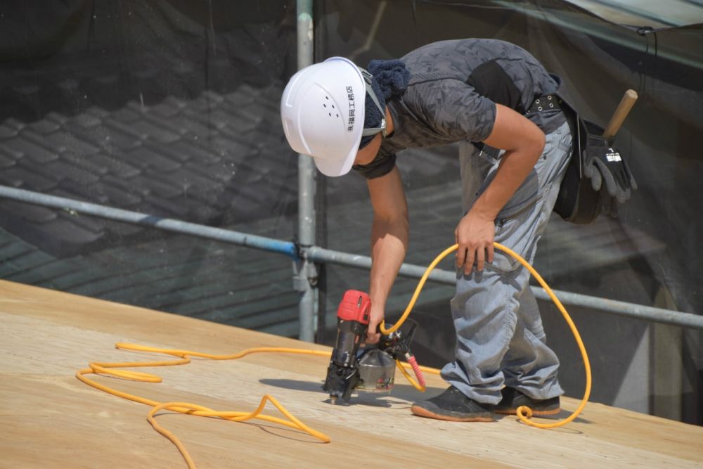 福岡市早良区小田部02　注文住宅建築現場リポート④　～祝・上棟式2日目～