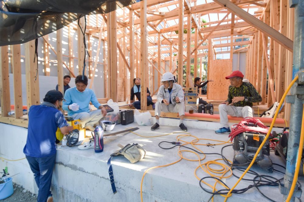 「福岡市早良区小田部02」注文住宅現場リポート④【上棟式】