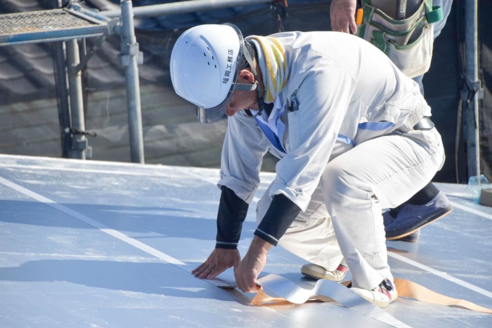 福岡市早良区小田部02　注文住宅建築現場リポート④　～祝・上棟式2日目～