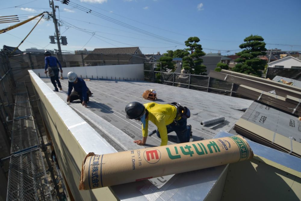 福岡市早良区小田部02　注文住宅建築現場リポート④　～祝・上棟式2日目～