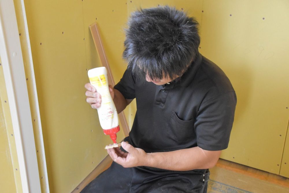 「糟屋郡04」注文住宅現場リポート⑦【木工事】【巾木】