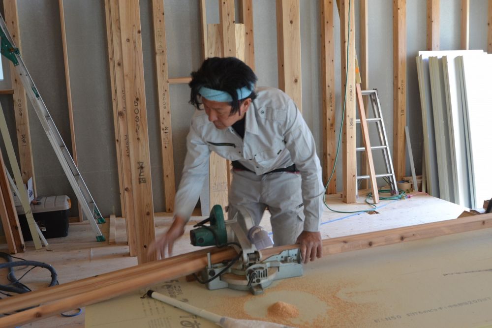 「福岡市早良区03」注文住宅現場リポート⑤【木工事】【下地】