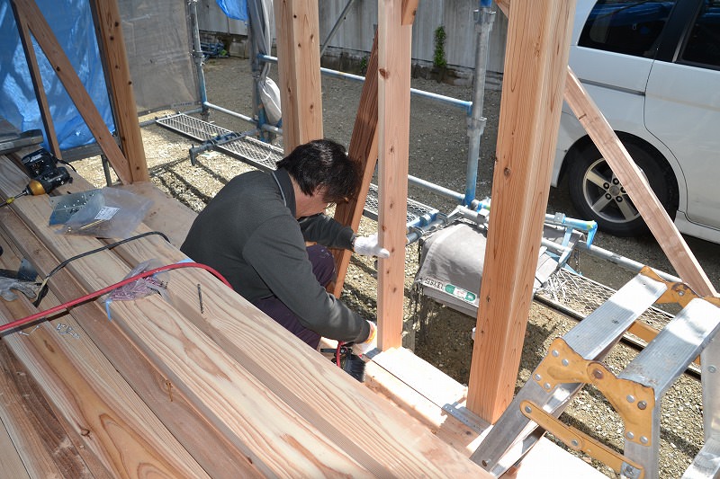 福岡県糟屋郡志免町02　注文住宅建築現場リポート⑥