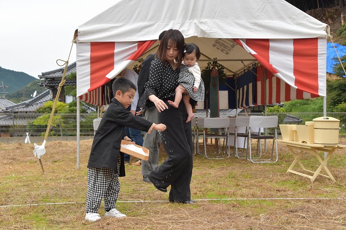 福岡県筑紫野市04　注文住宅建築現場リポート①　～地鎮祭～