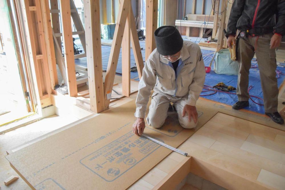 「福津市東福間01」注文住宅現場リポート⑥【木工事】【下地】