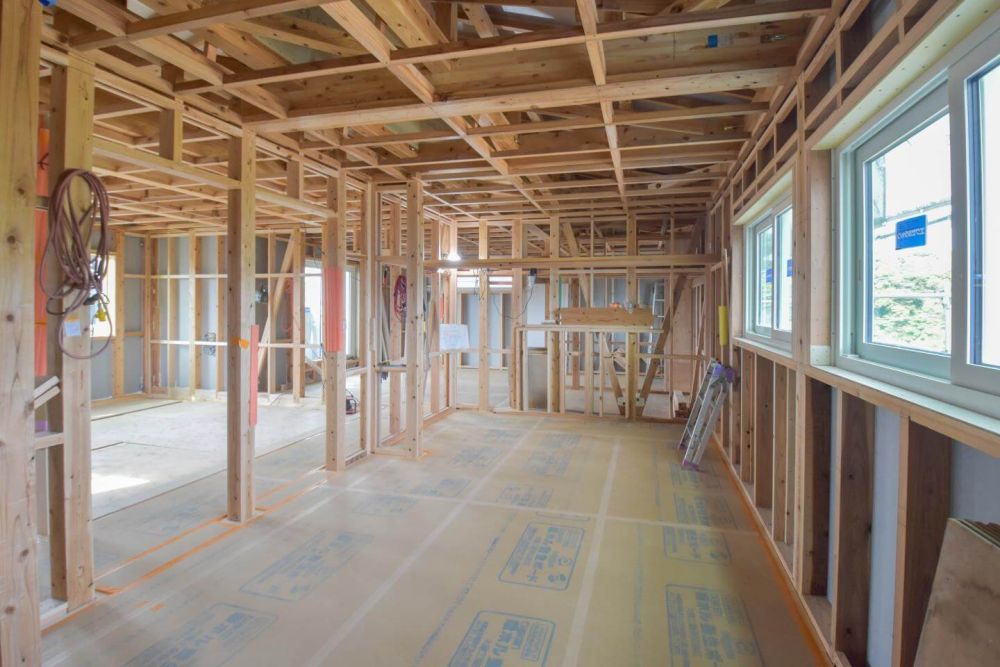 「福津市東福間01」注文住宅現場リポート⑥【木工事】【下地】