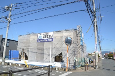 福岡県糟屋郡志免町01　注文住宅建築現場リポート⑨